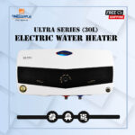 Welcome ULTRA Electric Water Heater With Temperature LED (30 Liters)