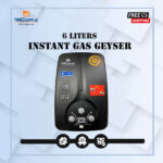Welcome Instant Gas Water Heater / Instant Gas Geyser / Instant Geyser - 6 Liters With Temperature LED