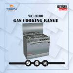 Welcome 5 Burner Special Model With 31 Inches Wide Gas Cooking Range WC-3100 - Silver