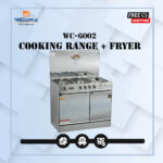 Welcome Multi-Function 3-Burner 6-in-1 Cooking Range with Built-In Fryer – WC-6002