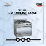 Welcome Cooking Range With 5 Burners And Gas Baking Oven WC-900 - Silver